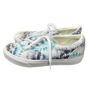 Vans Doheny Women's Skate Shoes Size 8.5 Lace Up Blue White